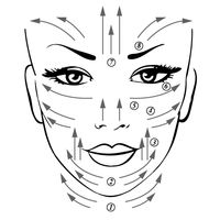 L'abeille Natural Jade Facial Stone Roller